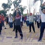 DI Kegiatan GERMAS, Bupati Kutim Minta Masyarakat Rutin Makan  Buah dan Olahraga