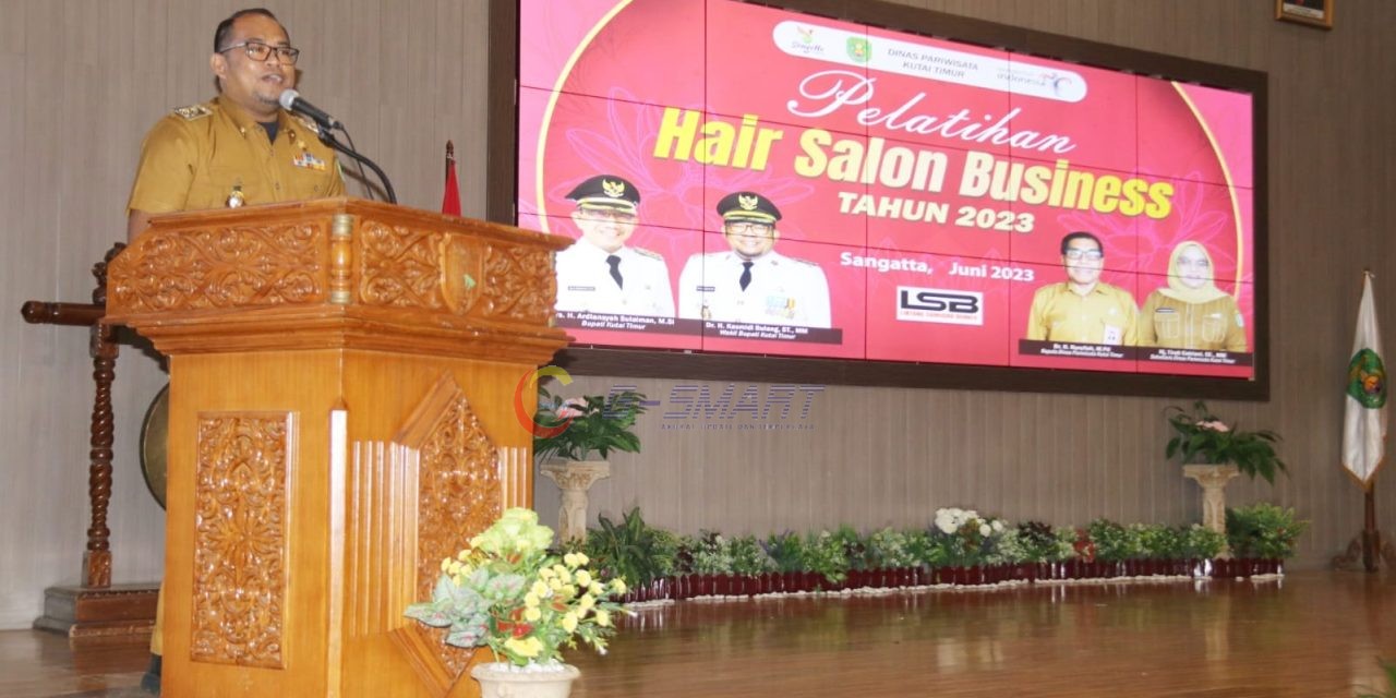 Dispar Kutim Gelar Pelatihan Hair Salon Business 2023, Kasmidi : Membuka Lapangan Kerja Baru