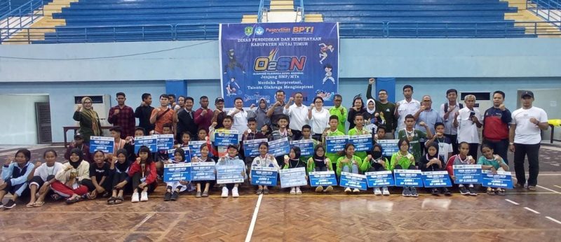 Para Juara O2SN Jenjang SMP Akan Wakili Kutim Ke Tingkat Provinsi