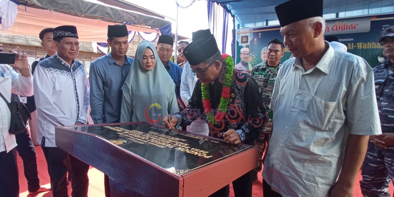 Kunker ke Sangkulirang, Bupati Kutim Resmikan Pondok Tahfidz Qur’an Al Wahhab di desa Saka