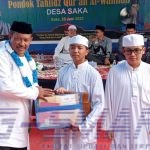 Arfan Apresiasi Kepedulian Masyarakat Terhadap Fasilitas Pendidikan Agama