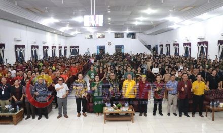 Dihadiri Ribuan Orang, Wabup Kasmidi Buka Pekan GKII di Miau Kongbeng