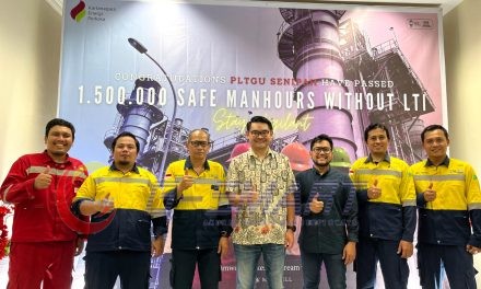 1.500.000 Safe Manhours PLTGU Senipah 117 MW, KSO Borneo Energi Gemilang – Wika Rekaysa Konstruksi