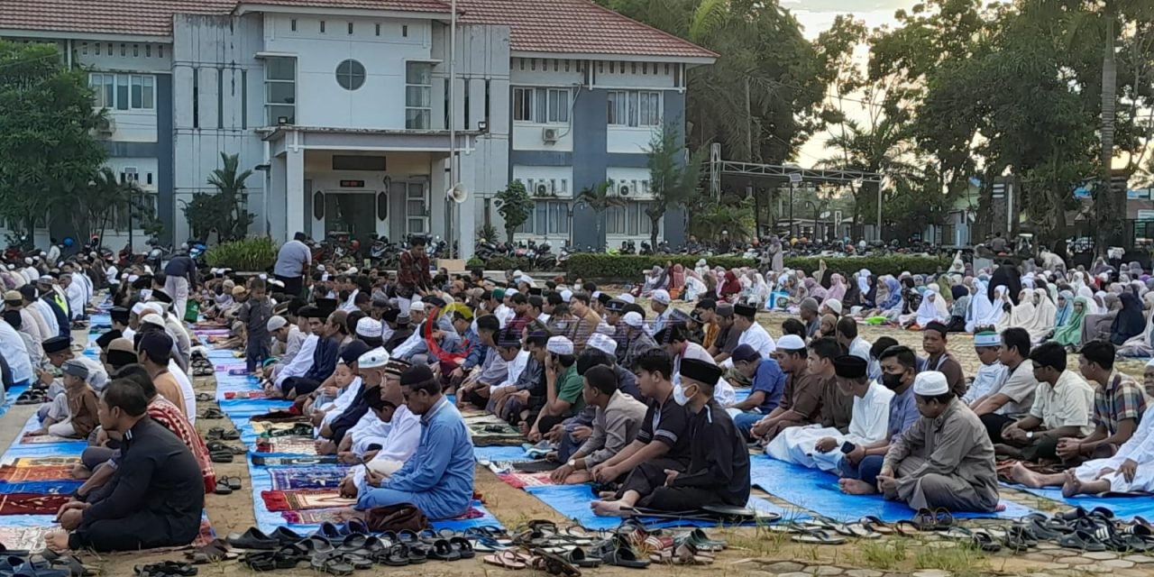 PD Muhammadiyah Kutim Gelar Salat Idul Adha, Penyembelihan Hewan Qurban Lebih Awal