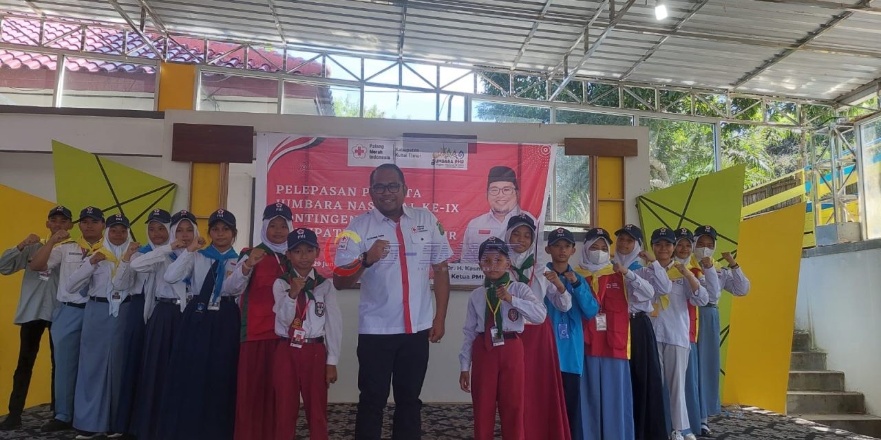 Wabup Kasmidi Lepas Kontingen Jumbara PMR Nasional IX ke Lampung