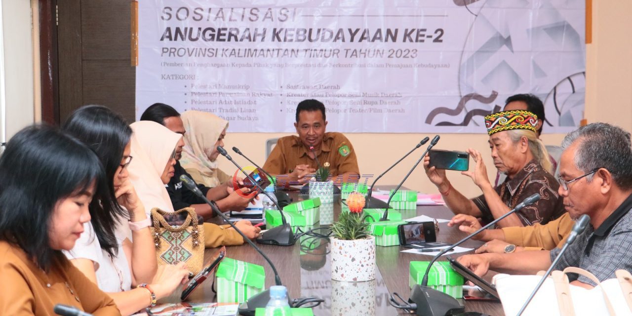 Kadisdik Kutim Sambut Baik Adanya Anugerah Kebudayaan Kaltim 2023