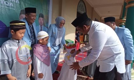 Sebanyak 615 Peserta Dari TK/TPA Sangatta Utara Ikuti Festival Anak Soleh Indonesia