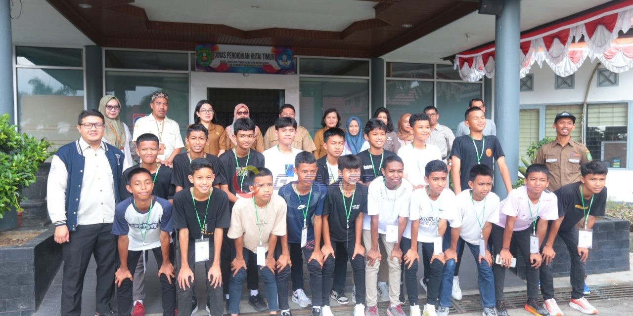 Kutim Kirim Tim Sepakbola Pelajar SMP Berlaga di GSI Tingkat Provinsi Kaltim