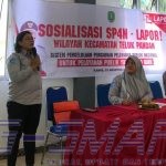 Diskominfo Kutim Sosialisasikan Layanan Aduan SP4N LAPOR! di Teluk Pandan