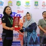 Stand Diskop UKM Kutim Dinobatkan Sebagai Stand Terfavorit I di Jakarta Kreatif Expo 2023