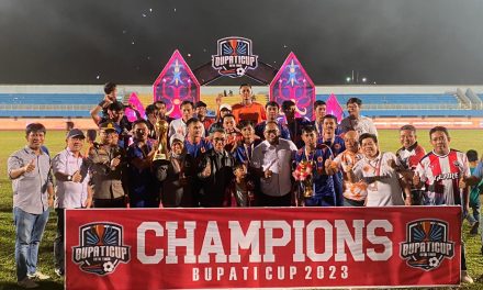 Menang Tipis Atas Sangkulirang, Sangatta Utara Juara Bupati Cup 2023
