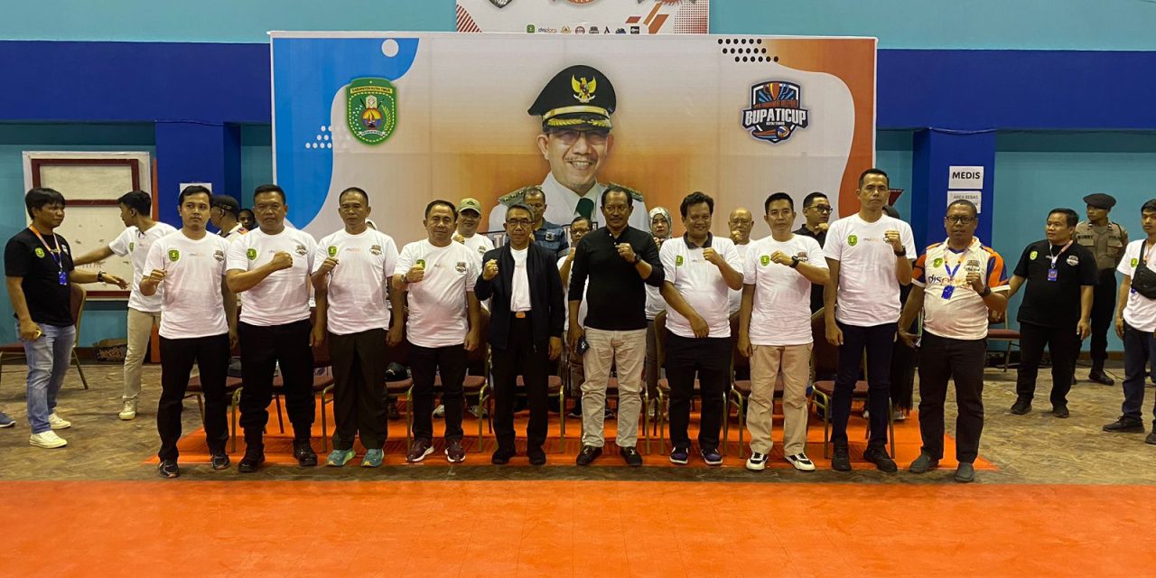 Buka Volley Ball Bupati Cup 2023, Bupati Ardiansyah: Turnamen Diharapkan Jadi Wahana Pembinaan Atlet
