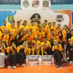 Tim Lipan Kawinkan Juara di Turnamen Terbuka Bola Voli Bupati Cup Kutim 2023