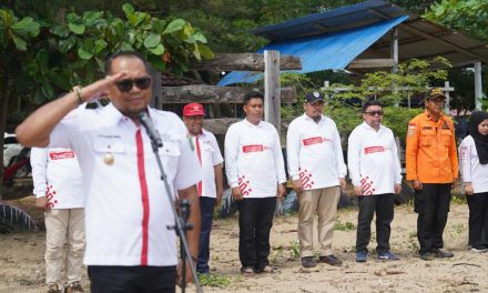 Dipusatkan di Kaliorang, PMI Kutim Gelar Upacara Hari Relawan Palang Merah Indonesia 2023
