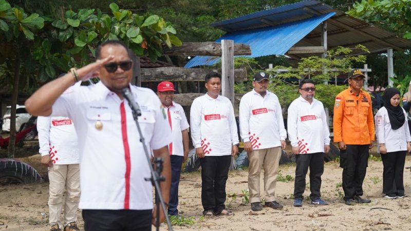 Dipusatkan di Kaliorang, PMI Kutim Gelar Upacara Hari Relawan Palang Merah Indonesia 2023