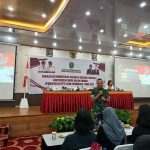 Dandim 0909/KTM Beri Materi Wawasan Kebangsaan Kepada Calon Paskibraka Kabupaten