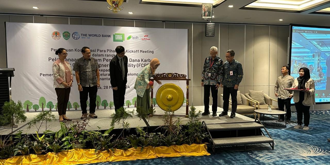 Kaltim Terima Anggaran Karbon Dari Bank Dunia, Digelar Kick Off Pelaksanaan Program Penyaluran Dana FCPF