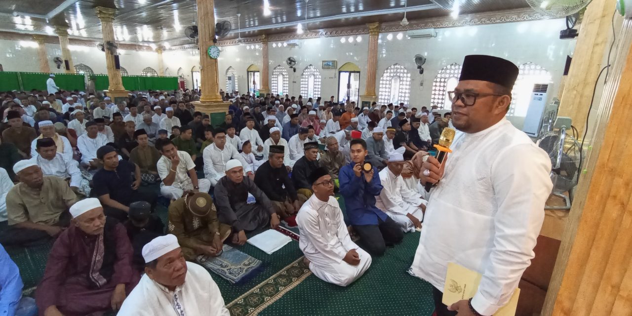 Shalat Ied di Masjid At Taubah Sangsel, Wabup Kasmidi: Idul Fitri Tonggak Awal Membuka Lembaran Baru