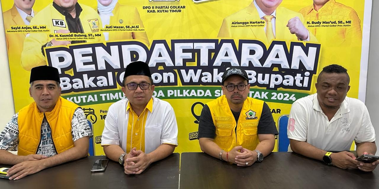 Mulai 18 April 2024, Partai Golkar Kutim Buka Pendaftaran Cawabup