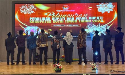 KPU Kutim Lakukan Peluncuran Pemilihan Bupati dan Wakil Bupati Tahun 2024