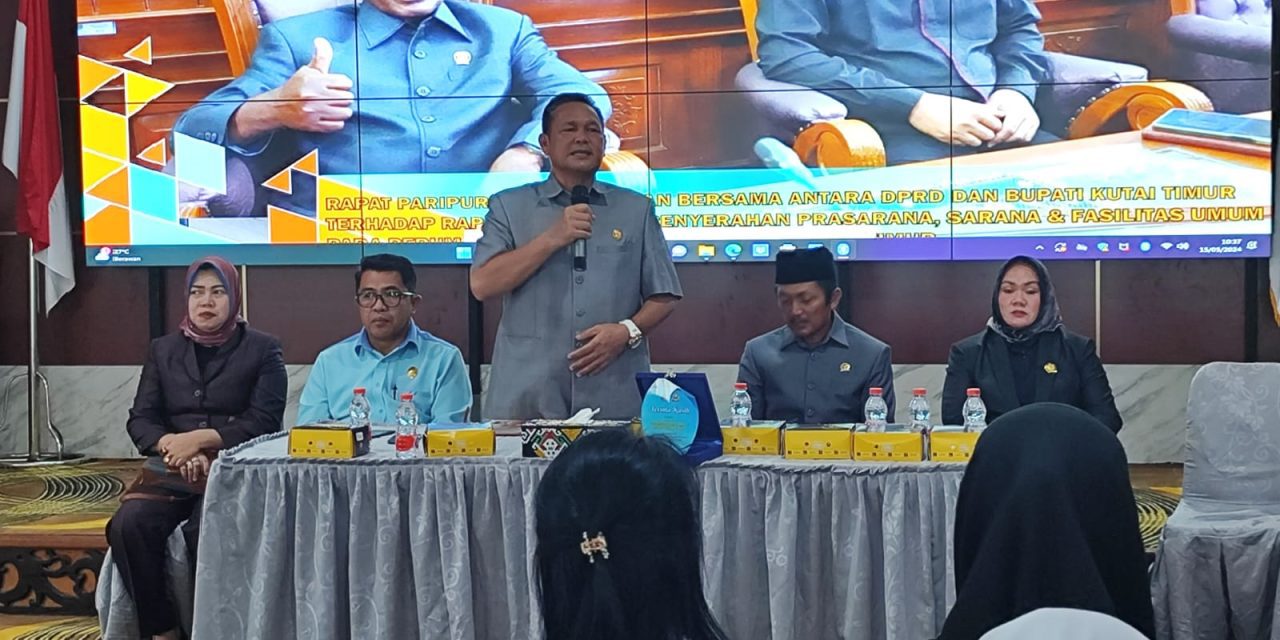 Kepada Siswa SMPN 1 Ranpul, Yan Jelaskan Alur Pemilu Legislatif Hingga Komposisi Anggota Dewan Kutim