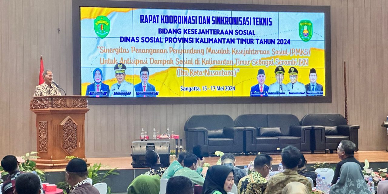 Kutim Tuan Rumah Rakornis Dinas Sosial se Kaltim 2024.