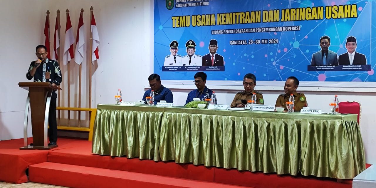 Diskop UKM Kutim Gelar Temu Usaha Kemitraan dan Jaringan Usaha