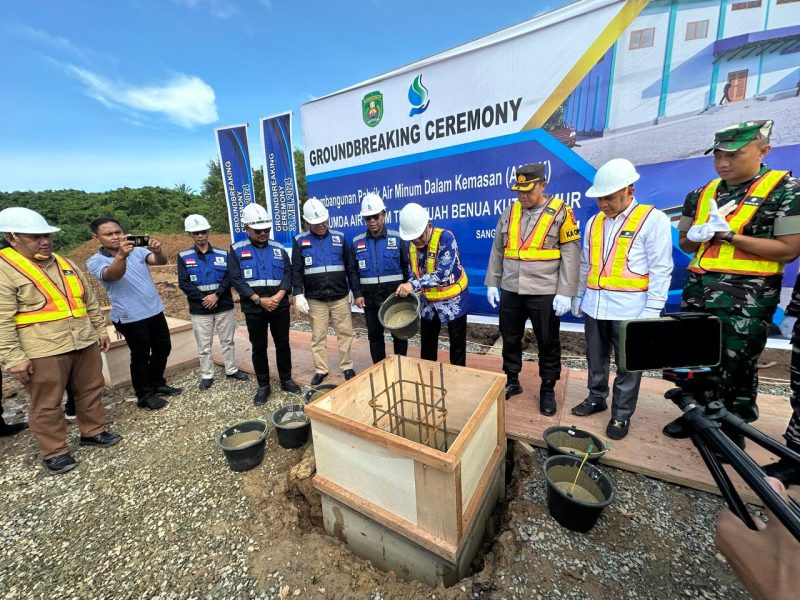 Kembangkan Usaha, Perumda TTB Kutim Ground Breaking …