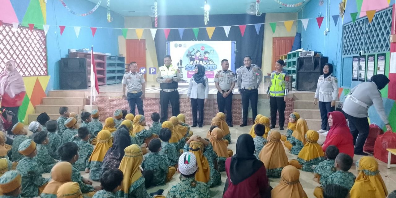 TK ABA 2 Jadi Sasaran Dishub Kutim Sosialisasikan Program SALUD