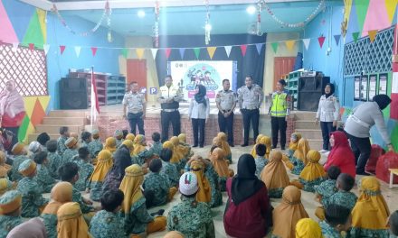 TK ABA 2 Jadi Sasaran Dishub Kutim Sosialisasikan Program SALUD