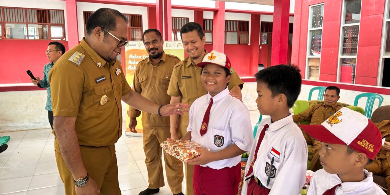 Buka B2SA Goes to School, Wabup Kasmidi : Edukasi Konsumsi Makanan Beragam, Bergizi, Seimbang dan Aman