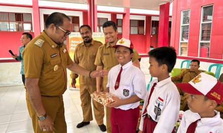 Buka B2SA Goes to School, Wabup Kasmidi : Edukasi Konsumsi Makanan Beragam, Bergizi, Seimbang dan Aman