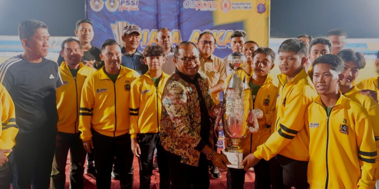 Juara Piala Suratin U-13 Tingkat Nasional, Wabup Kasmidi : Talenta Handal Sepakbola Kutim