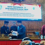 DPRD Kutim Gelar Rapat Paripurna Penyampaian Nota Pengantar KUA-PPAS 2025