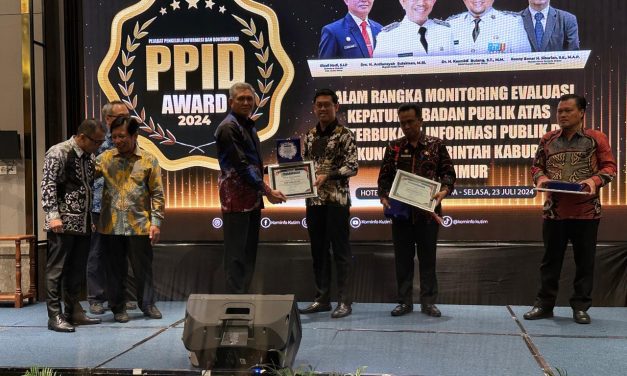 RSUD Kudungga Raih Terbaik I PPID Award Kutim 2024 Kategori Badan Publik