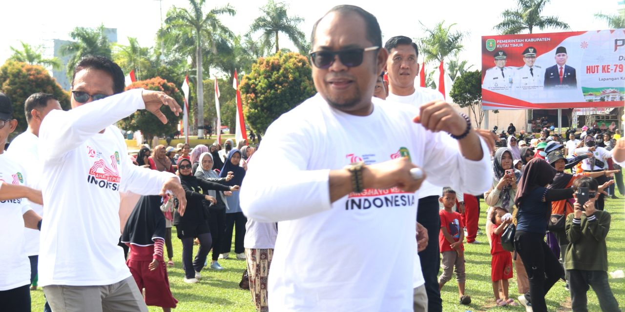 Pesta Rakyat di HUT ke 79 RI Berlangsung Meriah, Wabup Kasmidi Minta Jaga Kebersamaan