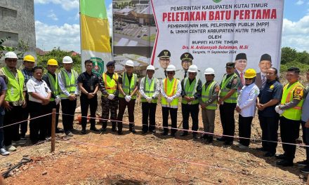 Letakan Batu Pertama Pembangunan MPP dan UMKM Center, Bupati Ardiansyah : Pelayanan Satu Pintu Untuk Masyarakat