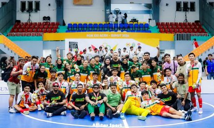 Luar Biasa, Kalahkan Jatim 2-1 Tim Futsal Putra Kaltim Raih Emas PON XXI 2024