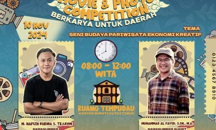 Dispar Kutim Gelar Workshop Short Movie dan Photo Competition Bagi Pelaku Ekonomi Kreatif