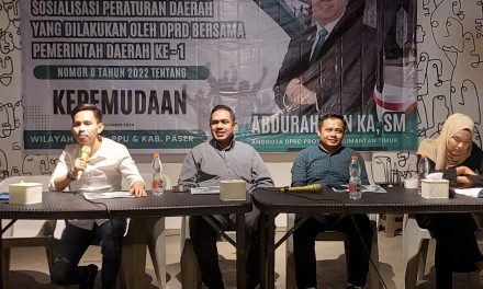 Peran Strategis Pemuda dalam Pembangunan Ditekankan dalam Sosialisasi Perda Kepemudaan di Samarinda