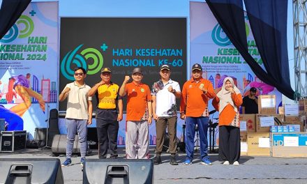 Di Kutim, Puncak Peringatan Hari Kesehatan Nasional ke 60 Berlangsung Meriah