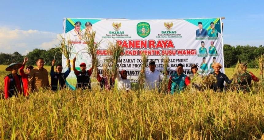 Kukar Bertransformasi dengan Pembangunan Infrastruktur Pertanian yang Berkelanjutan