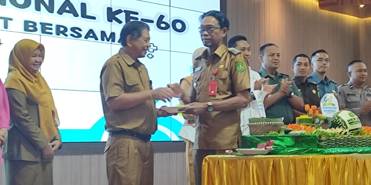 Peringatan Hari Kesehatan Nasional ke 60 di Kutim Berlansung Sederhana