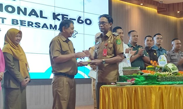 Peringatan Hari Kesehatan Nasional ke 60 di Kutim Berlansung Sederhana