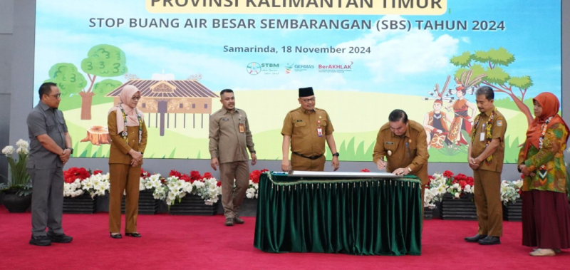 Sarkowi Dukung Penuh Penghentian Buang Air Besar Sembarangan di Kaltim