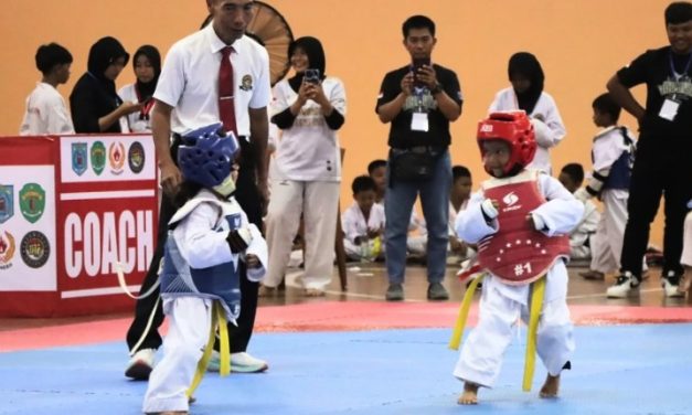 Kejuaraan Taekwondo Antar Pelajar Se-Kabupaten Paser 2024 Resmi Dibuka