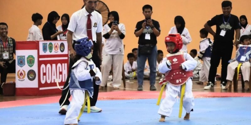 Kejuaraan Taekwondo Antar Pelajar Se-Kabupaten Paser 2024 Resmi Dibuka