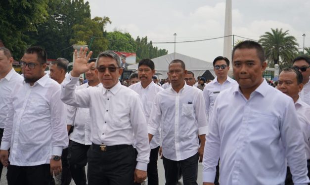 Pelantikan Kepala Daerah Terpilih Esok, Ardiansyah Sulaiman dan Mahyunadi Antusias Ikuti Prosesi Geladi Bersih