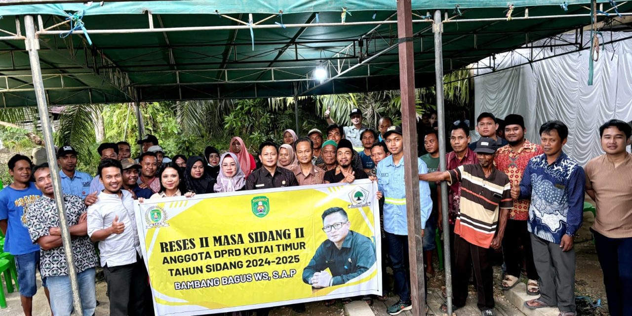 Reses di Muara Wahau, Bambang Bagus : Infrastruktur Dasar Prioritas Usulan