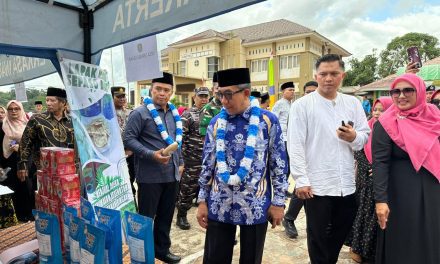 Halal bi Halal di Bengalon, Bupati Kutim Tegaskan Dukung Ekonomi Kerakyatan Melalui UMKM